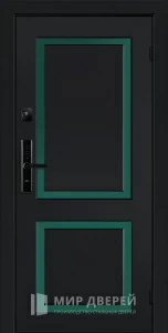 Утеплённая электродверь с умным замком №50 внешняя - фото