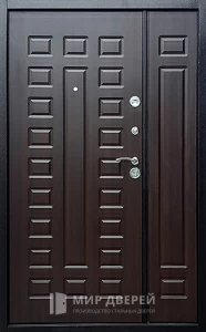 Железная дверь в подъезд на этаж №5 внутренняя - фото