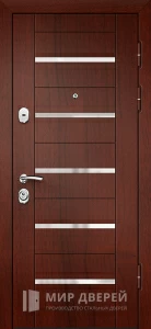 Дверь входная сейфовая с шумоизоляцией в квартиру №22 внешняя - фото