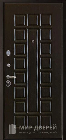 Фото «Утеплённая дверь цвета венге №25»